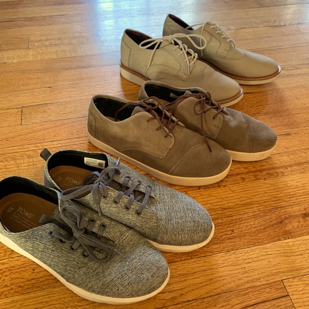 Lot of Tom’s Shoes - 3 pair